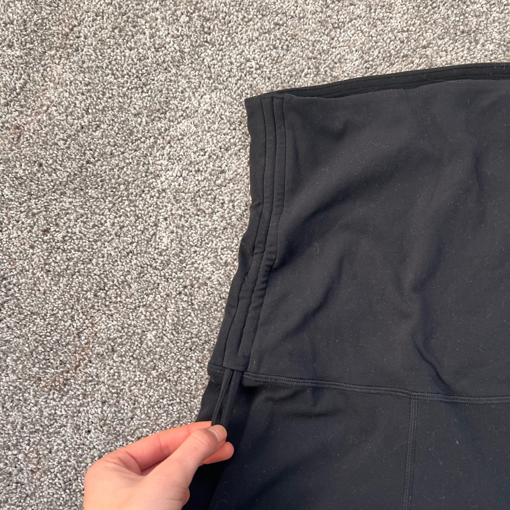 Lululemon Align Black Drawstring Shr Leggings Siz… - image 8